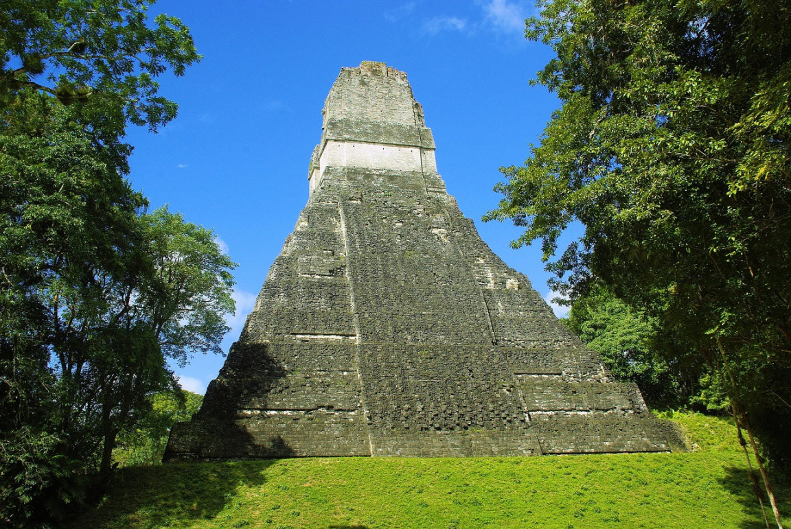 Tikal Guatemala Mayan pyramids rainforest