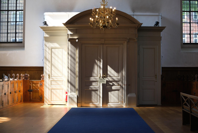 Chapel interior light